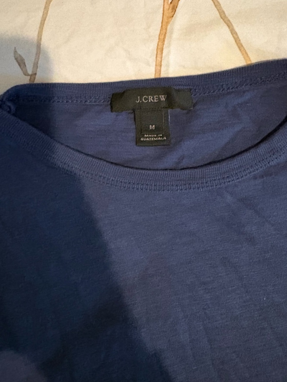 J. Crew Navy Long Sleeve Crewneck Tee